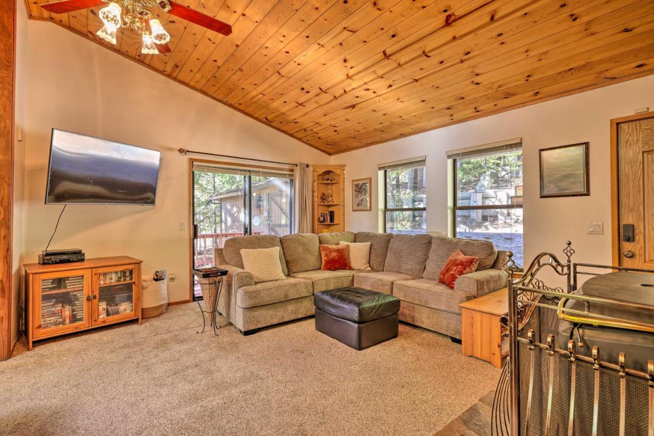 Quiet Twain Harte Cabin With Deck And Forest Views! Eksteriør bilde