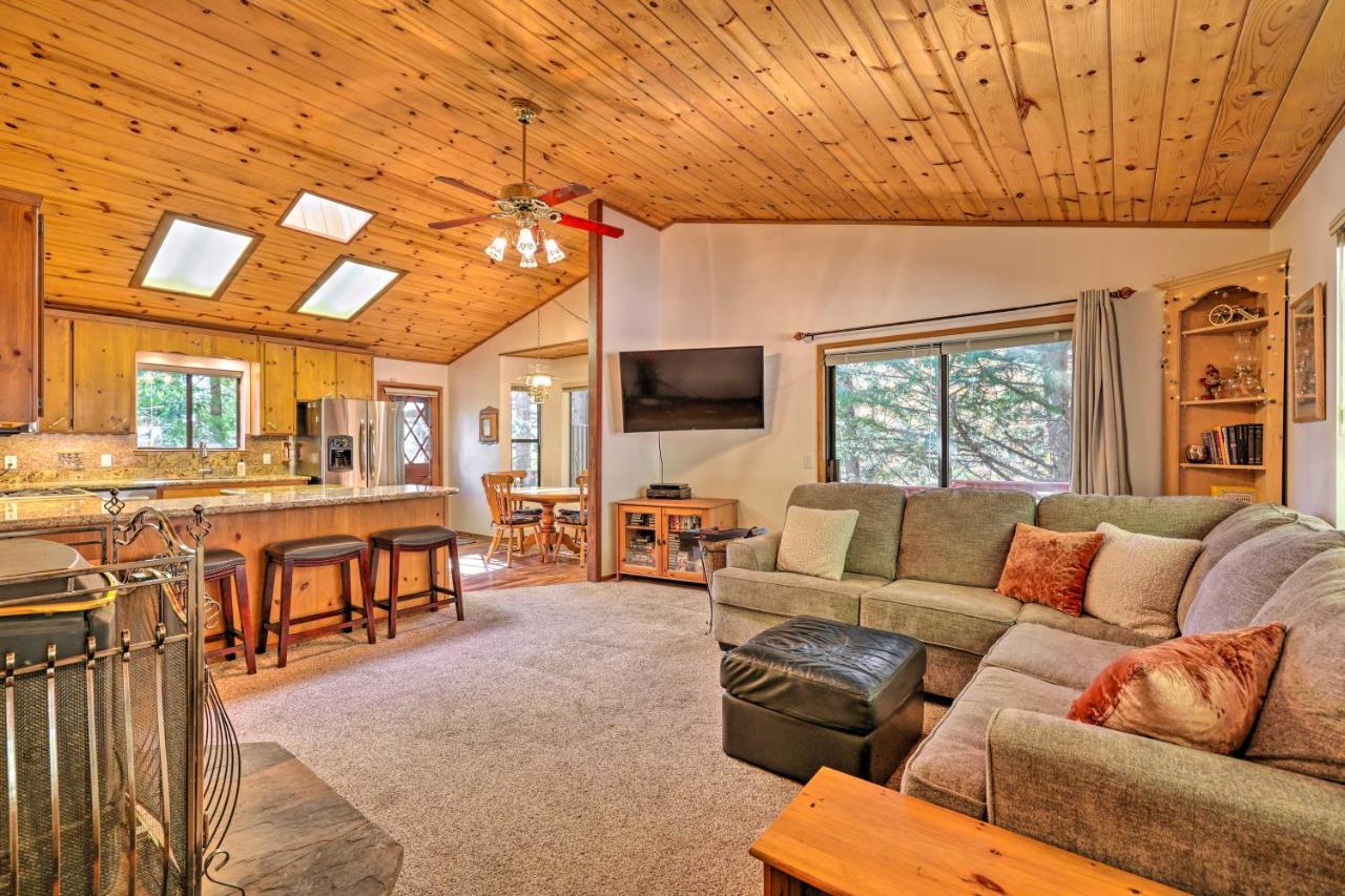 Quiet Twain Harte Cabin With Deck And Forest Views! Eksteriør bilde