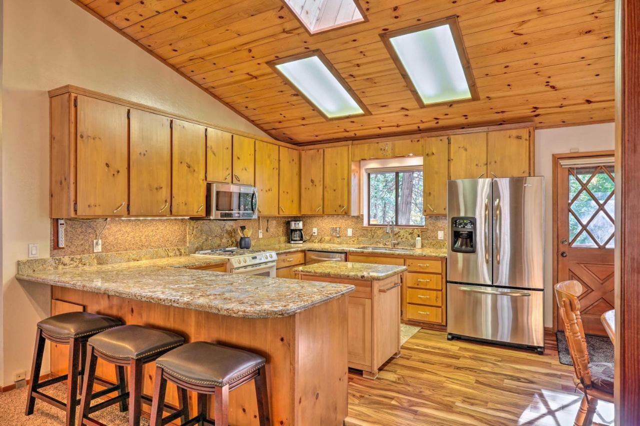 Quiet Twain Harte Cabin With Deck And Forest Views! Eksteriør bilde