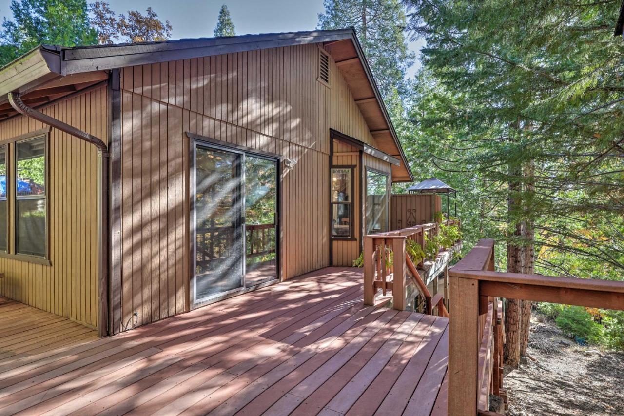 Quiet Twain Harte Cabin With Deck And Forest Views! Eksteriør bilde